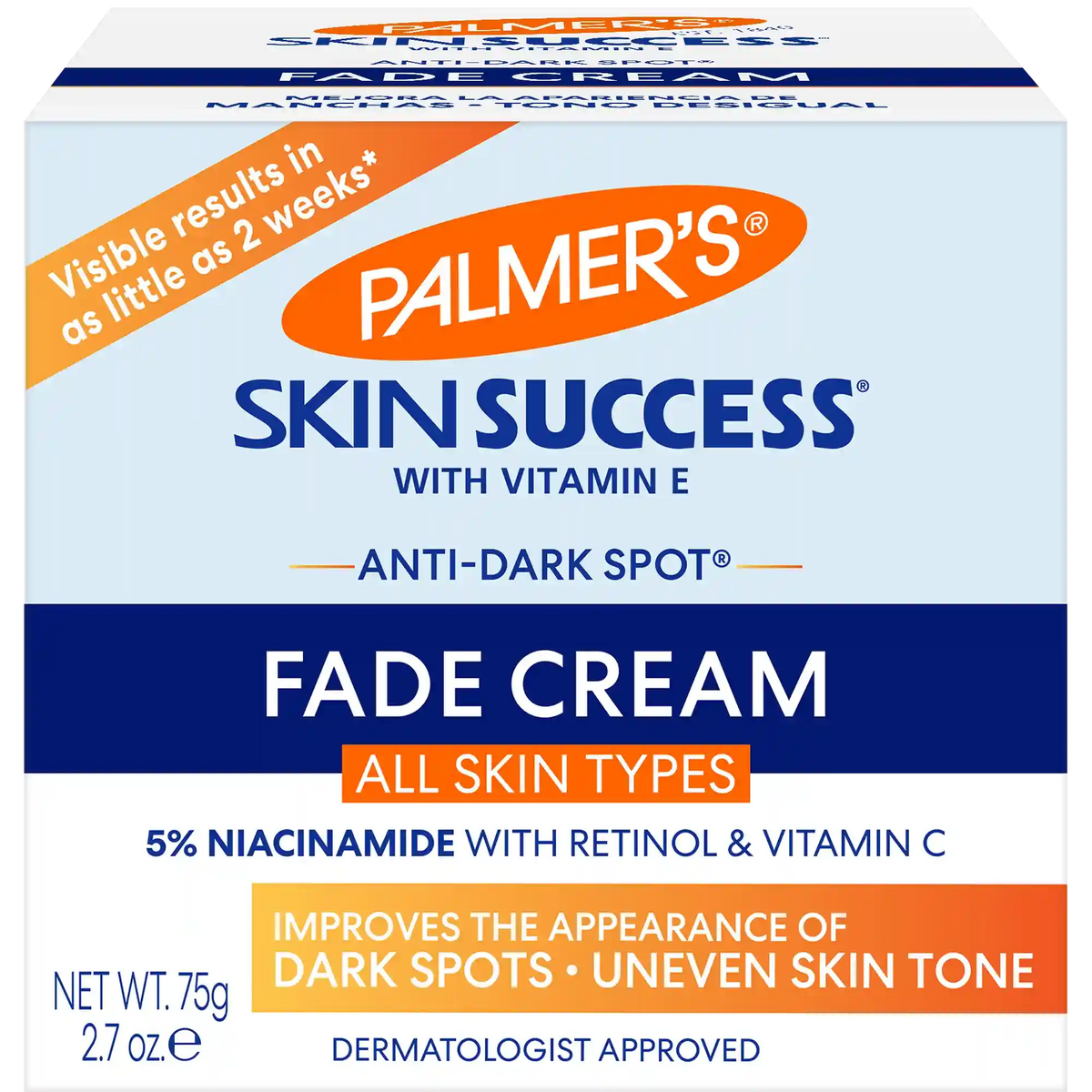 Anti-Dark Spot Fade Cream, for all Skin Types